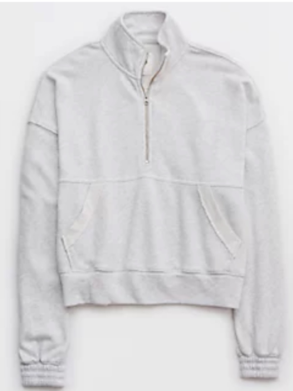 Aerie Chillax Quarter Zip Sweatshirt
